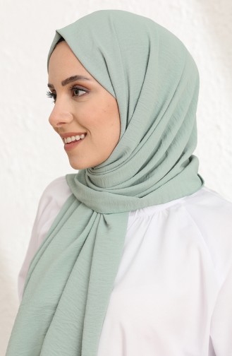 İthal Airobin Şal 8086-01 Çağla Yeşili