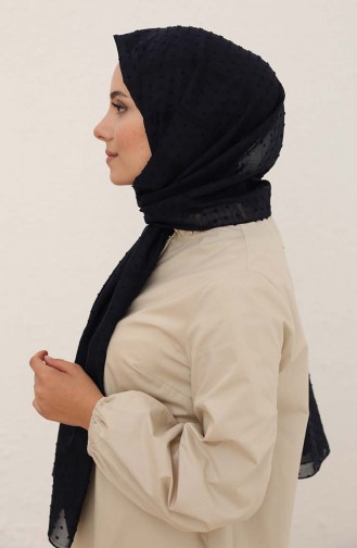 Navy Blue Sjaal 70218-06
