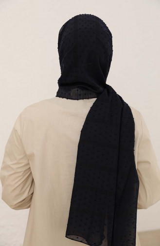 Navy Blue Sjaal 70218-06
