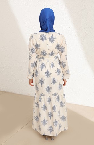 Robe Hijab Crème 6004-04