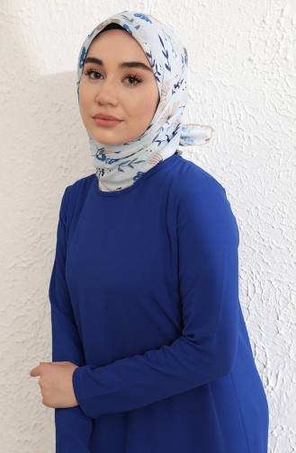 Krep Tunik 5004-04 Saks