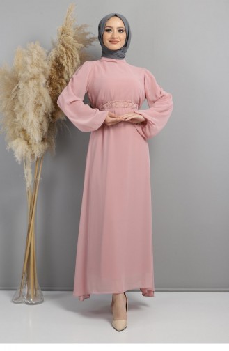 Puder Hijab-Abendkleider 13800.Pudra