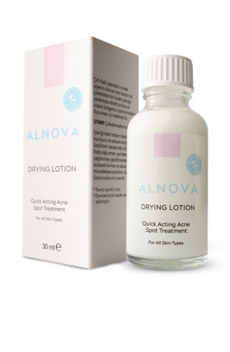 Alnova Sivilce Ve Leke Karşıtı Özel Bakım Solüsyonu - Drying Lotion 30 Ml - Vegan & Temiz İçerik