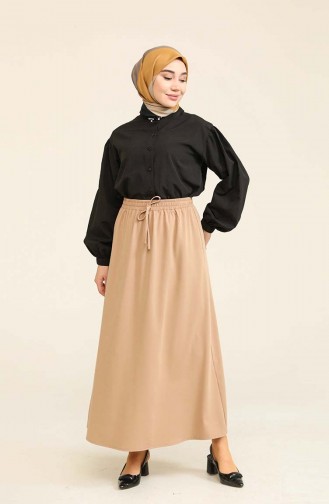 Milk Coffee Skirt 102022104AETK-01