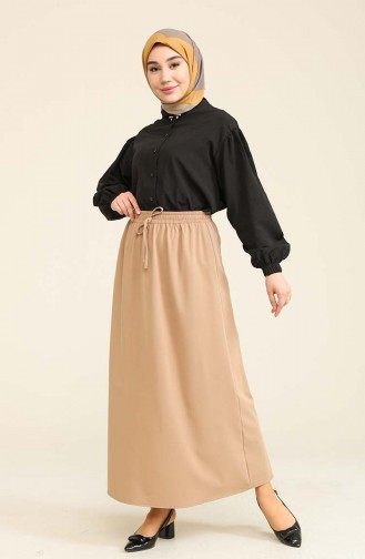 Milk Coffee Skirt 102022104AETK-01