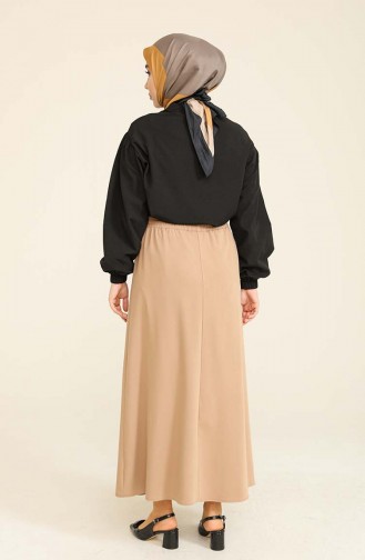 Milk Coffee Skirt 102022104AETK-01