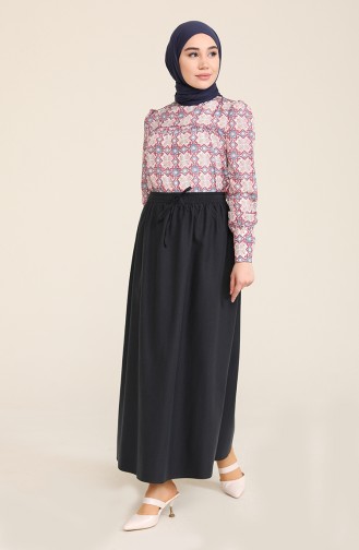 Dark Navy Blue Rok 102022104ETK-04