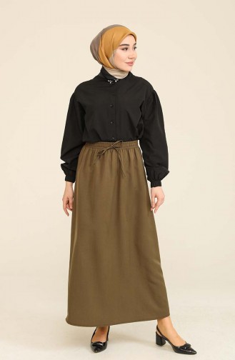 Brown Skirt 102022107ETK-01