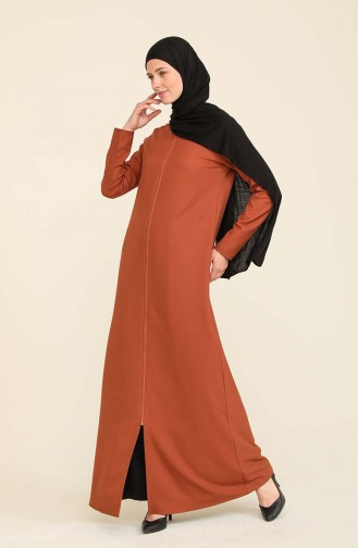 Brown Abaya 3317-03