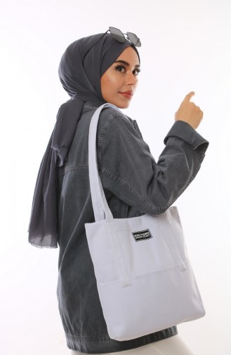 White Shoulder Bags 37-01