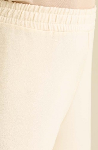 Pantalon Ecru 10202296PNT-01
