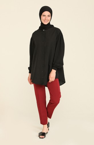 Claret Red Pants 2399-02
