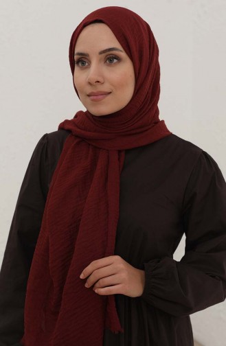 Dark Brick Red Shawl 13182-25