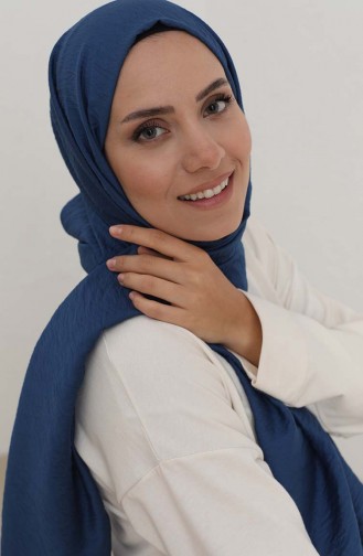 İpeksi Şal 70214-26 İndigo