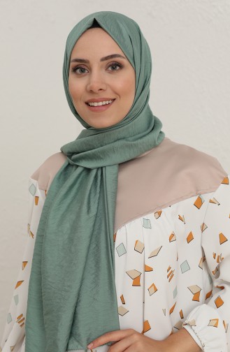 Unreife Mandelgrün Schal 70214-28