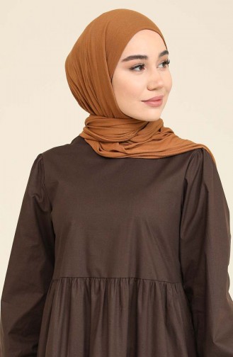 Brown İslamitische Jurk 2271-03