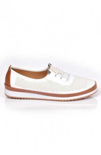 Wanetti 120 Orto Pedik Kadın Günlük Ayakkabı Beyaz