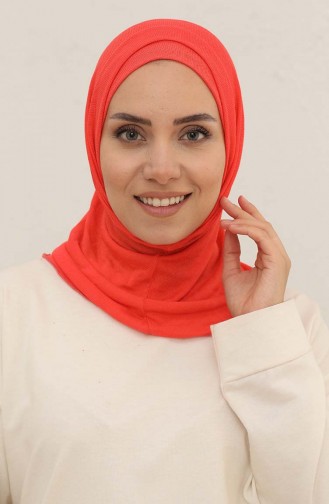 Pfirsich-Farbe Kopftuch 1180-03