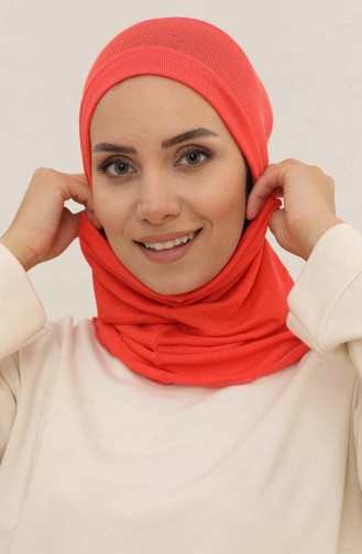 Pfirsich-Farbe Kopftuch 1180-03