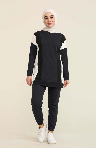 Navy Blue Tracksuit 3097-02