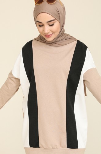 Tofisa Garnili Eşofman Takım 3097-04 Taş