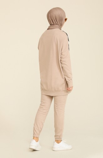 Tofisa Garnili Eşofman Takım 3097-04 Taş