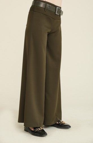 Pantalon Hijab 3069-14 Vert Khaki 3069-14