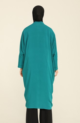 Kimono أخضر زمردي 7700-02