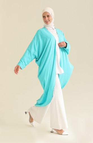 Turquoise Kimono 7700-03