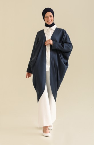 Viskon Abaya 7700-08 Lacivert