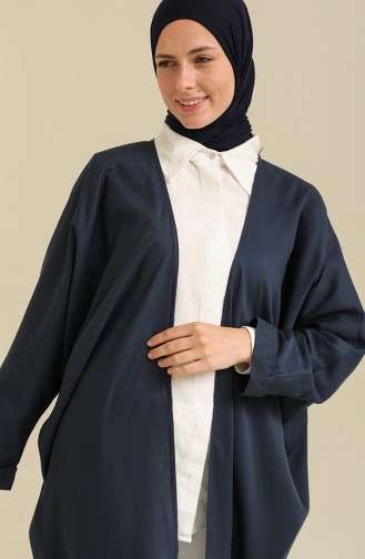 Viskon Abaya 7700-08 Lacivert