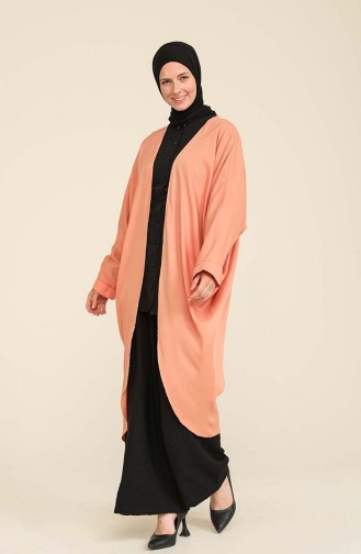 Lachsrosa Kimono 7700-10