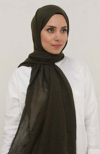 Army Green Shawl 13182-16