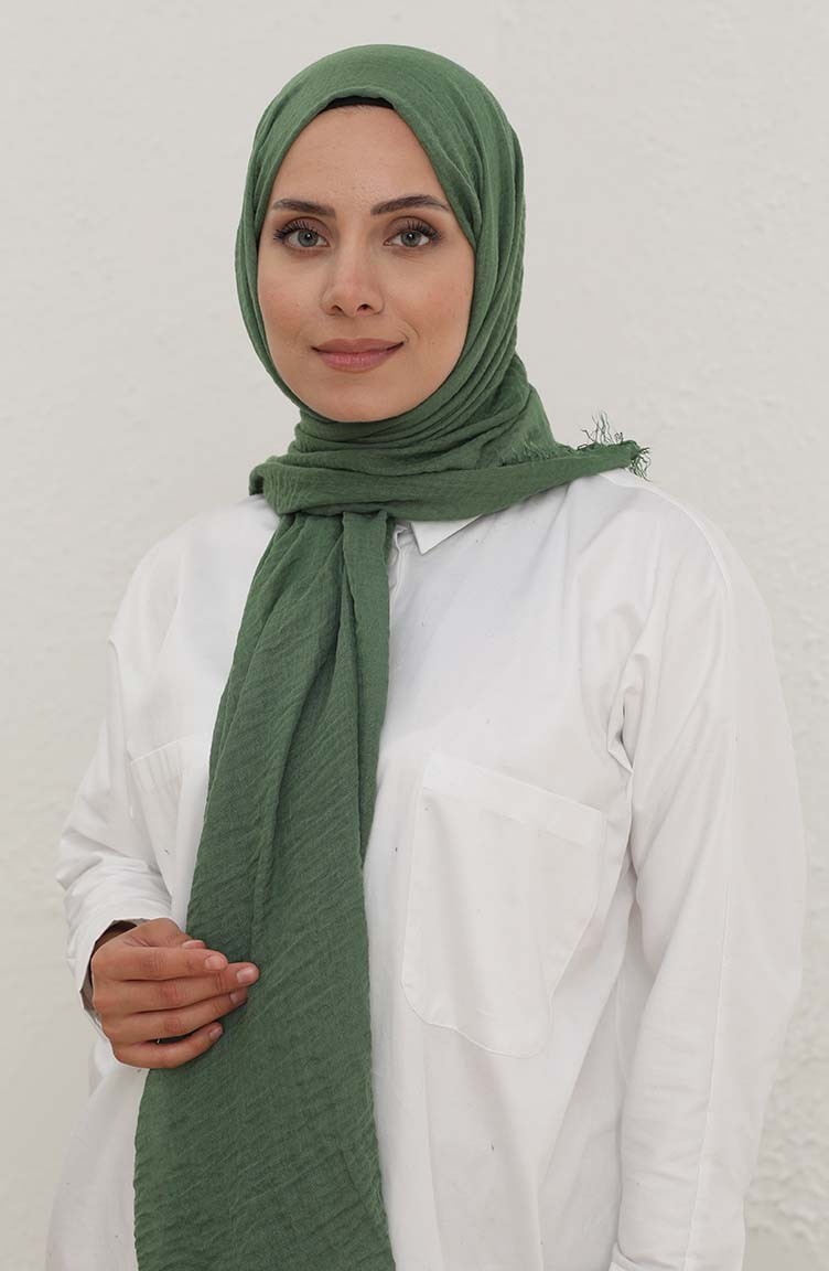 Bürümcük Şal 13182-35 Yeşil