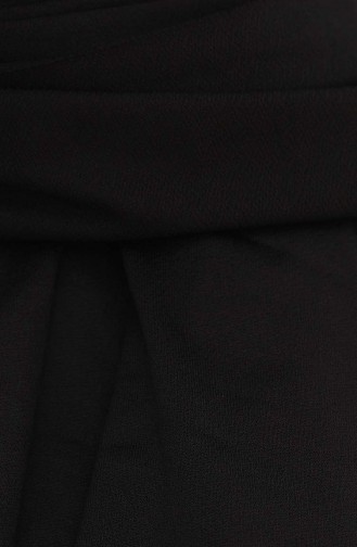 Sefamerve Polyester Pratik Şal 1206-01 Siyah