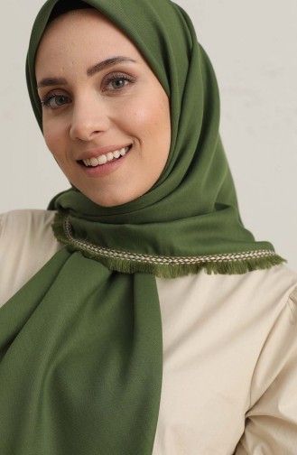 Green Scarf 8403-07