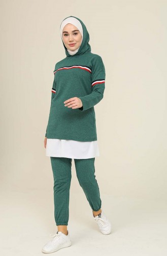 Light Green Tracksuit 2796-06