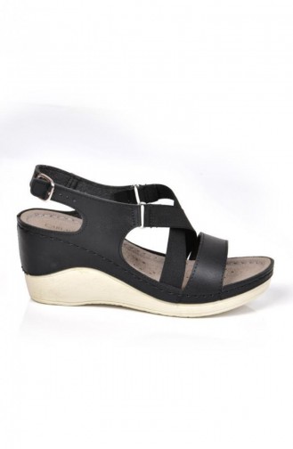  Summer Sandals 170666-2.SİYAH