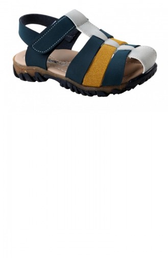  Kid s Slippers & Sandals 02063.PETROL