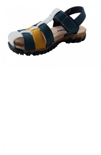  Kid s Slippers & Sandals 02063.PETROL