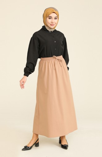 Dark Beige Skirt 102022104CETK-01