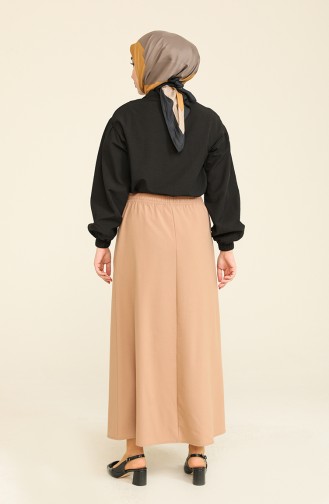 Dark Beige Rok 102022104CETK-01