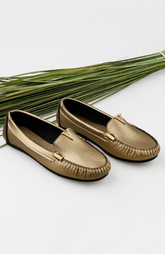 Golden Women`s Flats 0198-06