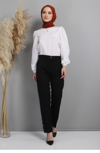 Black Broek 10630.Siyah