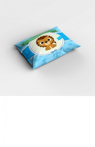 Monohome Babasının Aslanı 3D Pamuk Saten Bebek Nevresim Takımı