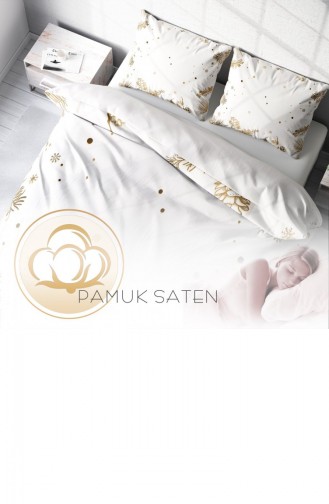 Monohome Soft 3D Pamuk Saten Çift Kişilik Nevresim Takımı