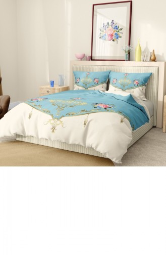 Monohome Premium Luxury Çift Kişilik Nevresim Takımı 3D Pamuk Saten Soft Stylish