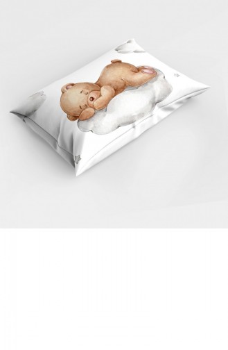 Monohome Sleeping Teddy Bear 3D Pamuk Saten Bebek Nevresim Takımı