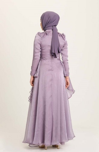 Habillé Hijab Lila 4946-03