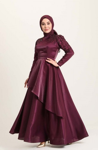 Habillé Hijab Plum 4958-04